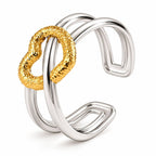 Anello Cuore d'oro