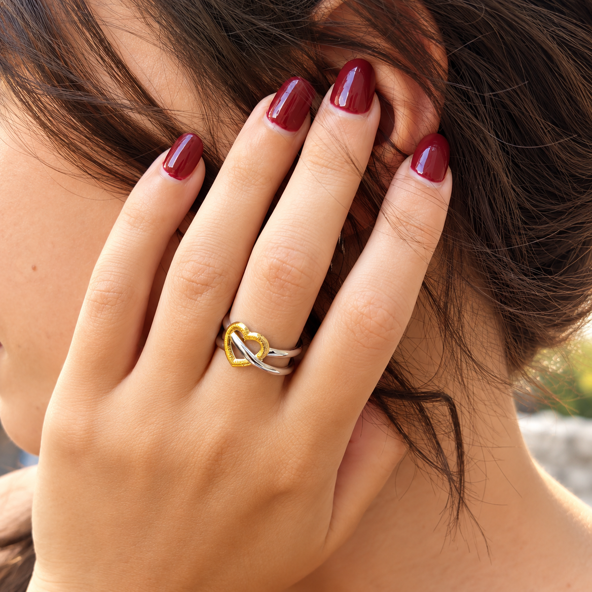 Anello Cuore d'oro
