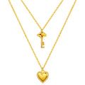 Collana Cuore e Chiave