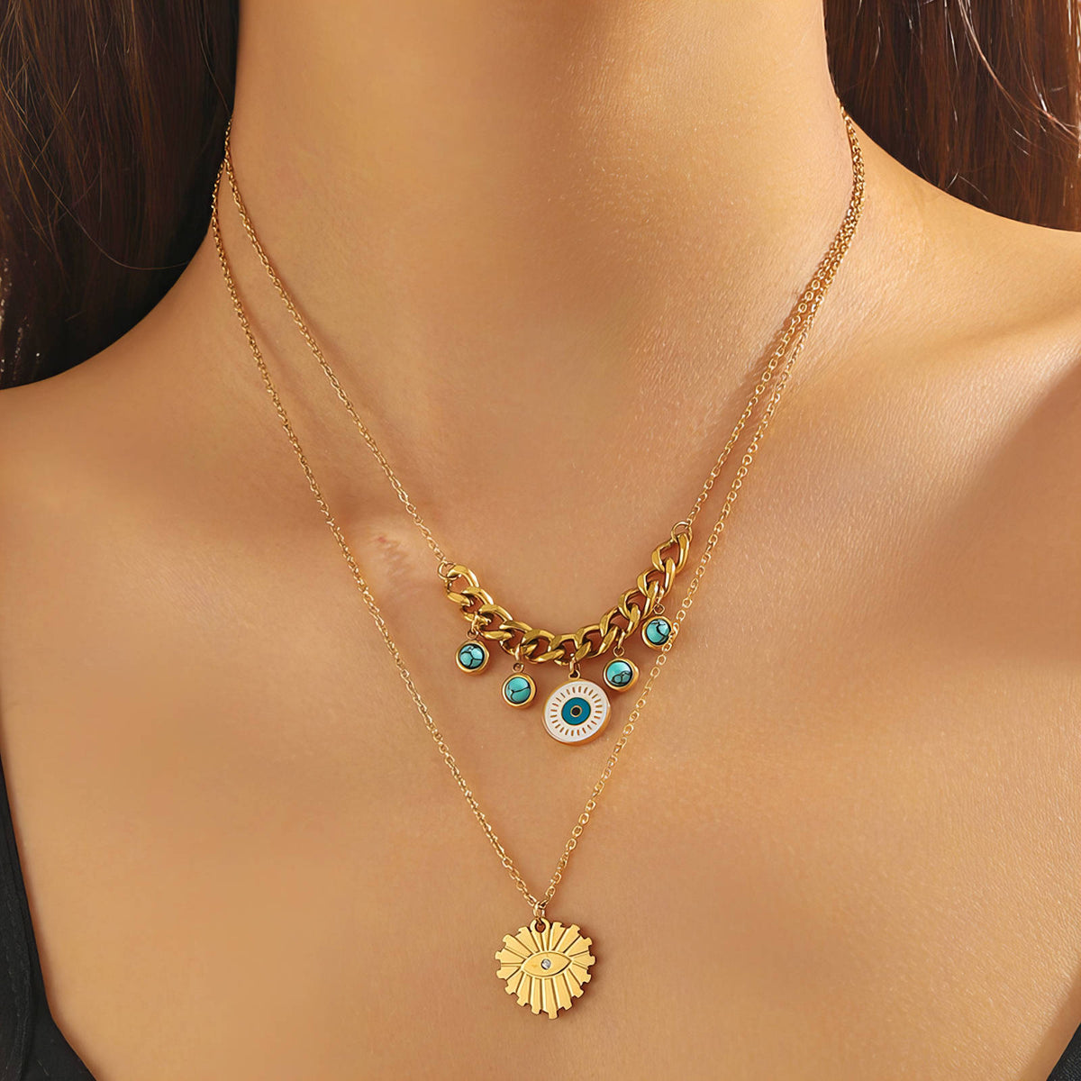 Collana Occhi di Allah