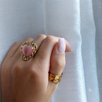 Anello Cuore Rosa